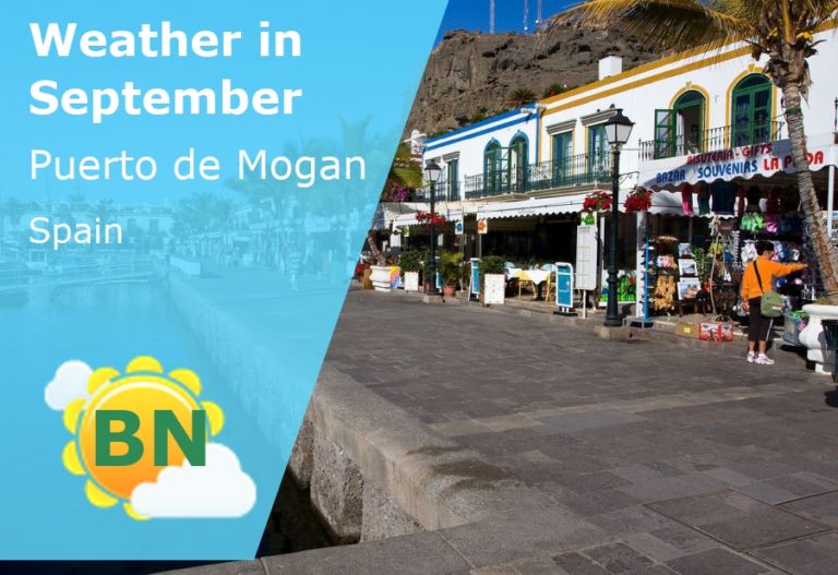 September Weather in Puerto de Mogan, Gran Canaria - 2024