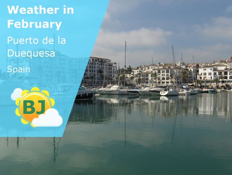 February Weather in Puerto de la Duequesa, Spain - 2025