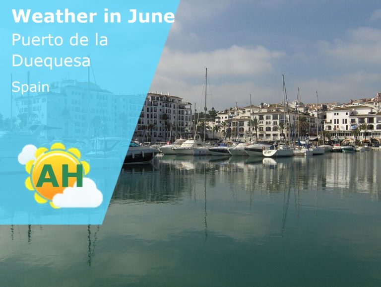 June Weather in Puerto de la Duequesa, Spain - 2023