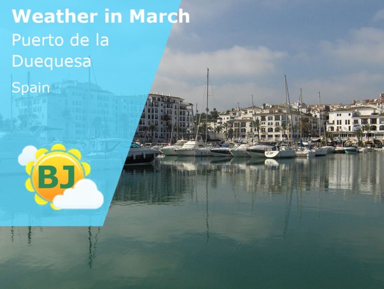 March Weather in Puerto de la Duequesa, Spain - 2025