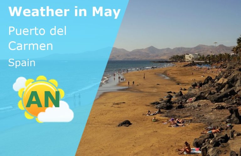 May Weather in Puerto del Carmen, Lanzarote, Spain - 2023