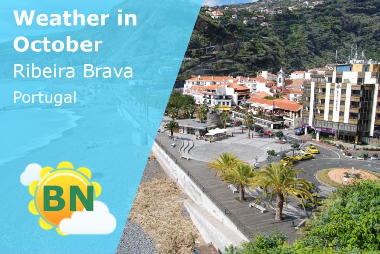 October Weather in Ribeira Brava, Portugal - 2024