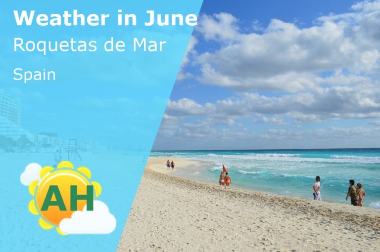 June Weather in Roquetas de Mar, Spain - 2023