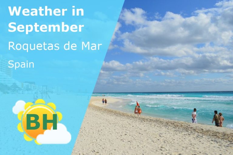 September Weather in Roquetas de Mar, Spain - 2023