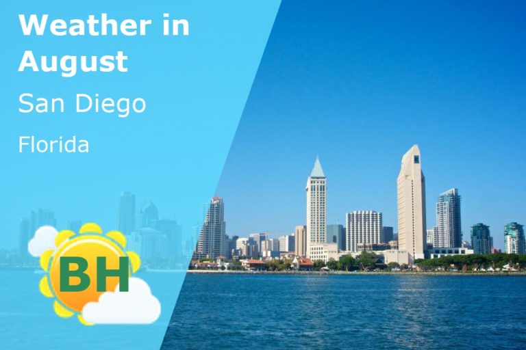 August Weather in San Diego, California - 2023