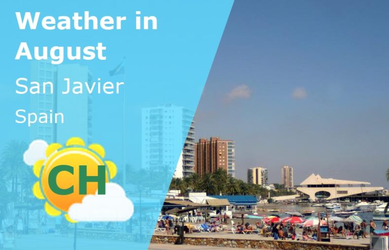 August Weather in San Javier, Spain - 2024