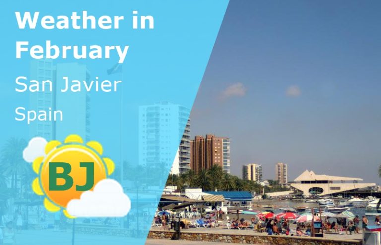 February Weather in San Javier, Spain - 2024