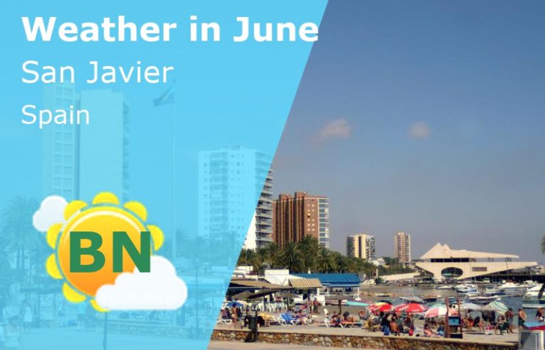 June Weather in San Javier, Spain - 2023