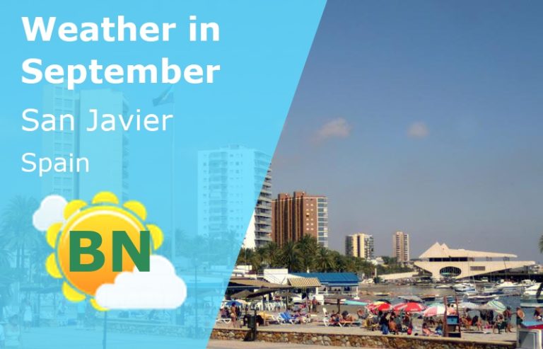 September Weather in San Javier, Spain - 2023