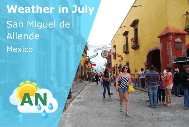 July Weather in San Miguel de Allende, Mexico - 2023