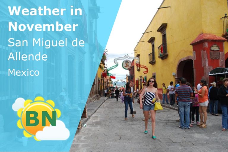 November Weather in San Miguel de Allende, Mexico - 2024