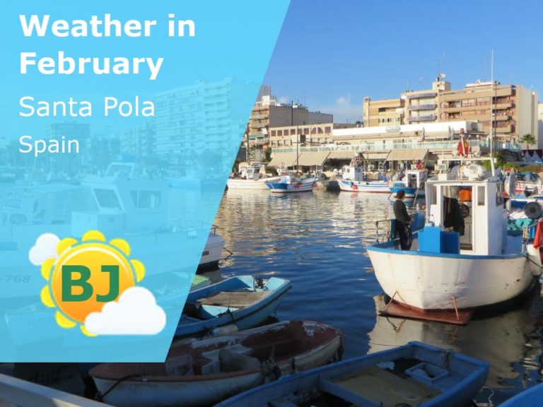 February Weather in Santa Pola, Spain - 2023