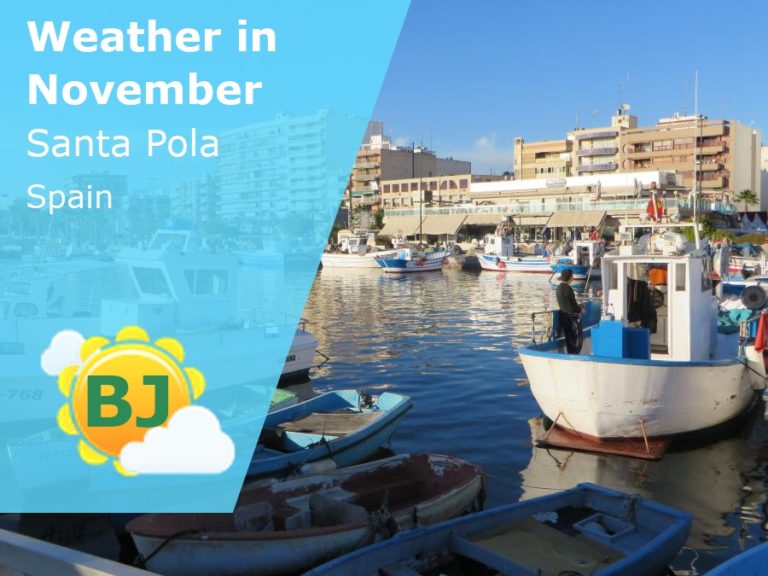 November Weather in Santa Pola, Spain - 2025