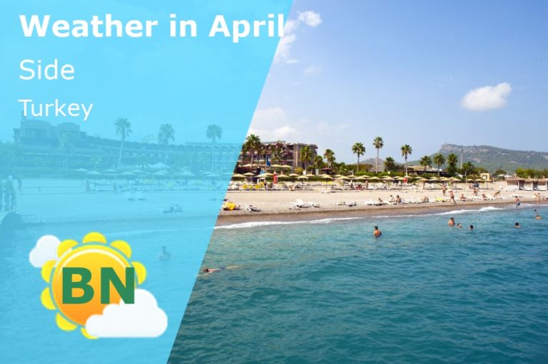 April Weather in Side, Turkey - 2024
