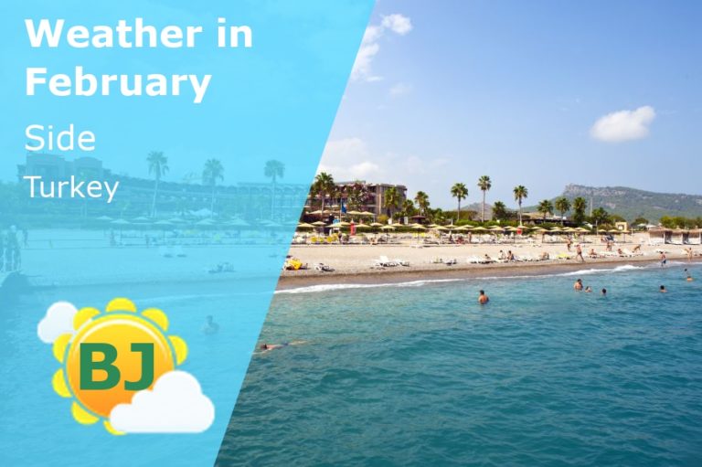 February Weather in Side, Turkey - 2024