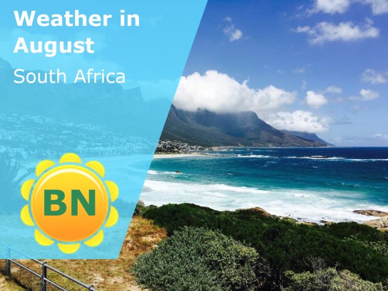 August Weather in South Africa - 2023