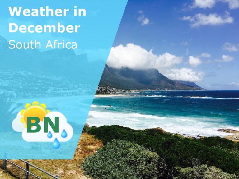 December Weather in South Africa - 2023