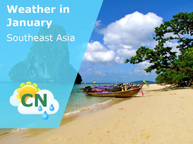 January Weather in Southeast Asia - 2023