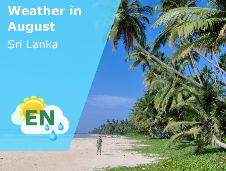 August Weather in Sri Lanka - 2023