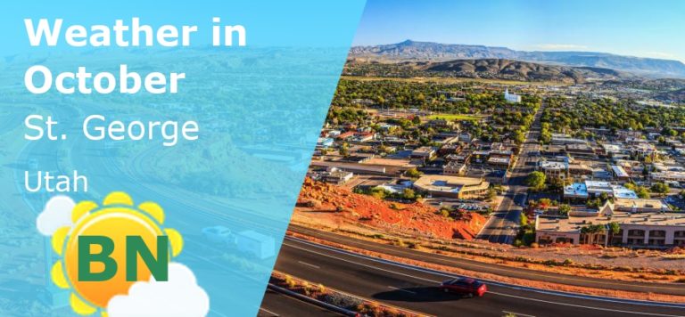October Weather in St. George, Utah - 2023