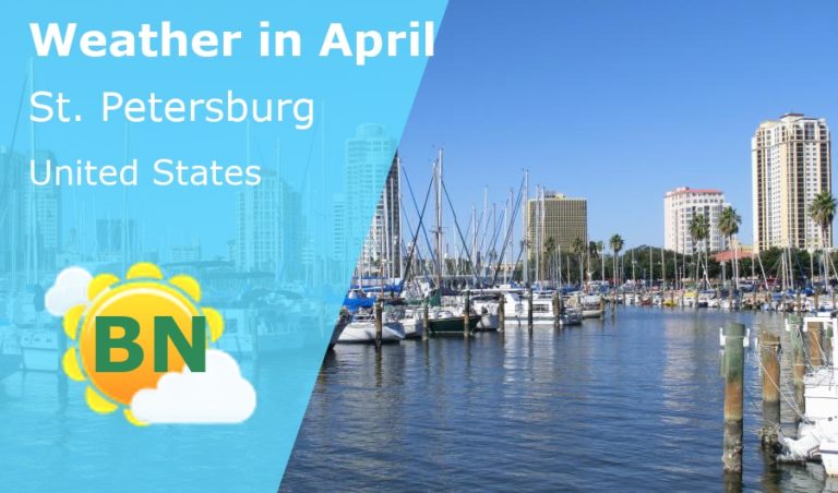 April Weather in St. Petersburg, Florida - 2023