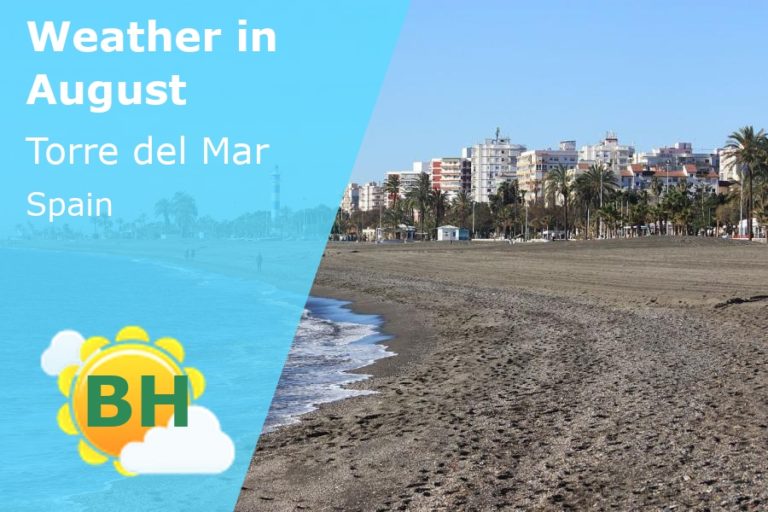 August Weather in Torre del Mar, Spain - 2023