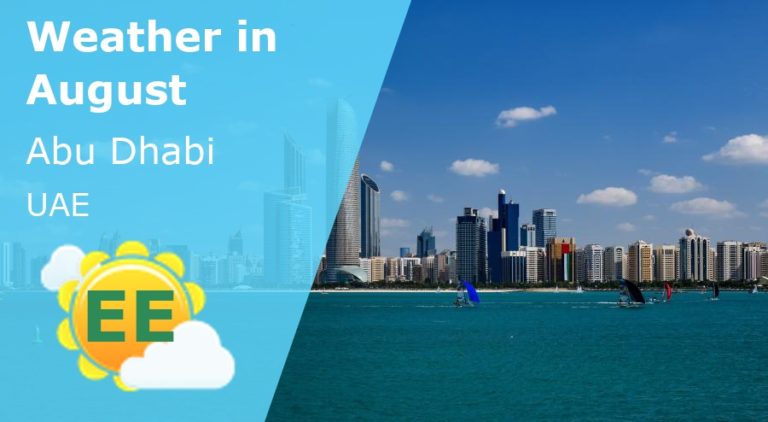 August Weather in Abu Dhabi, UAE - 2024