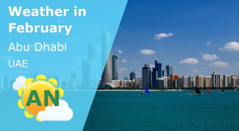 February Weather in Abu Dhabi, UAE - 2024