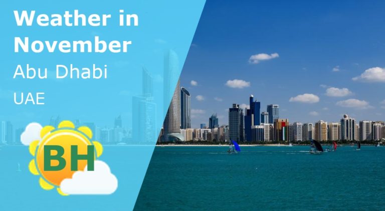 November Weather in Abu Dhabi, UAE - 2024