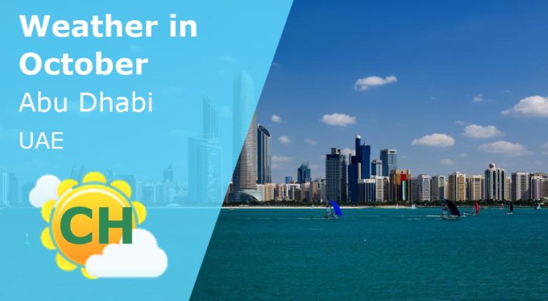 October Weather in Abu Dhabi, UAE - 2024