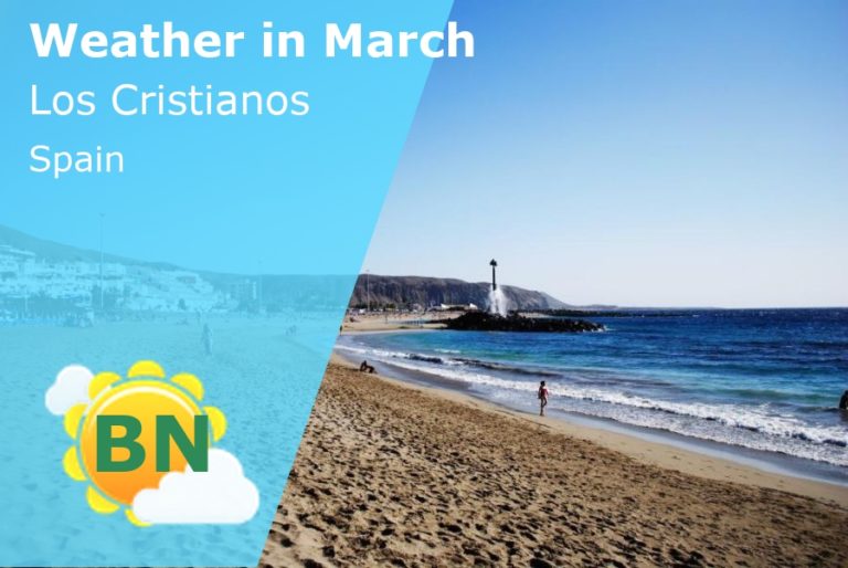 March Weather in Los Cristianos, Spain - 2024