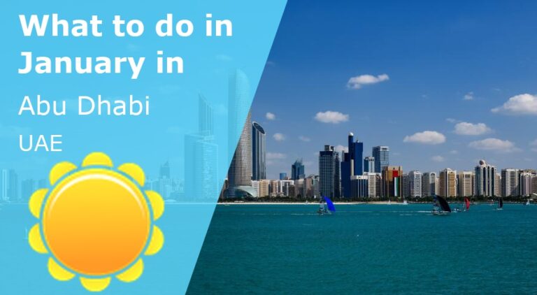 What to do in January in Abu Dhabi, UAE - 2024