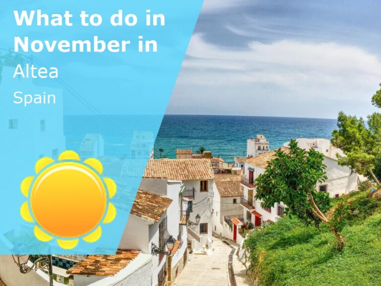 What to do in November in Altea, Spain - 2023