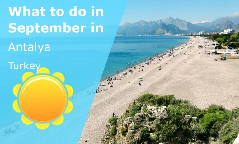 What to do in September in Antalya, Turkey - 2023
