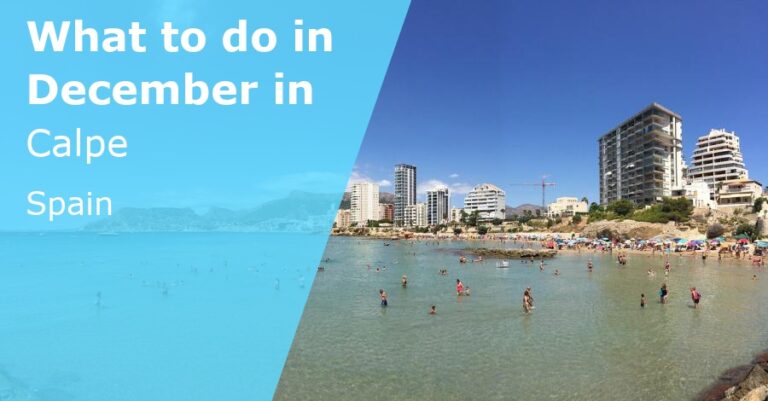 What to do in December in Calpe, Spain - 2024