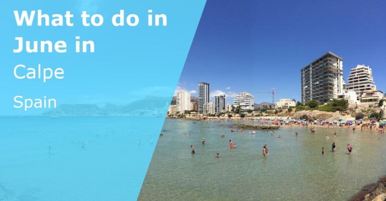 What to do in June in Calpe, Spain - 2024