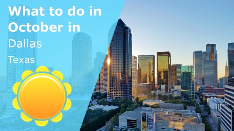 What to do in October in Dallas, Texas - 2024