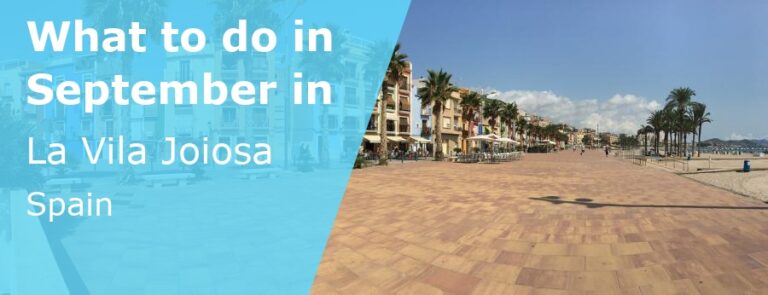 What to do in September in La Vila Joiosa, Spain - 2024