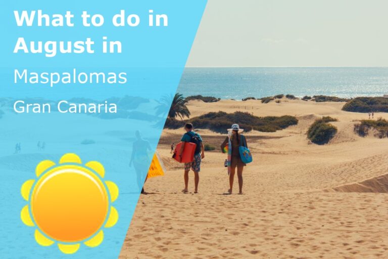 What to do in August in Maspalomas, Gran Canaria - 2024