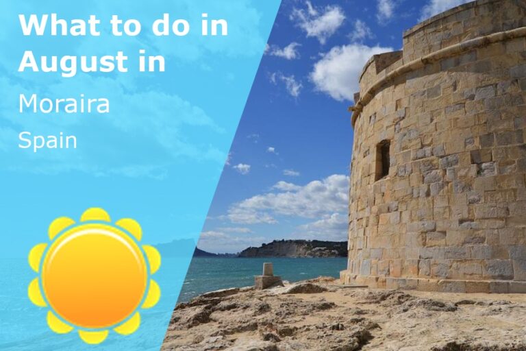 What to do in August in Moraira, Spain - 2023