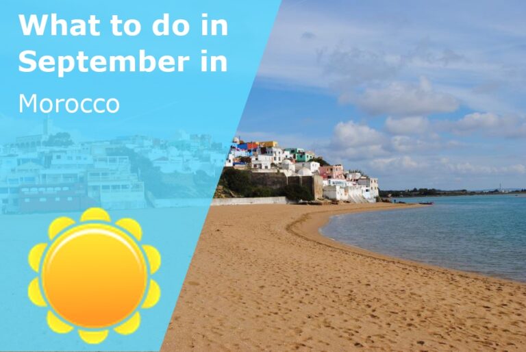 What to do in September in Morocco - 2023