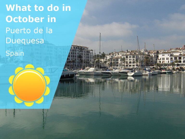 What to do in October in Puerto de la Duequesa, Spain - 2023