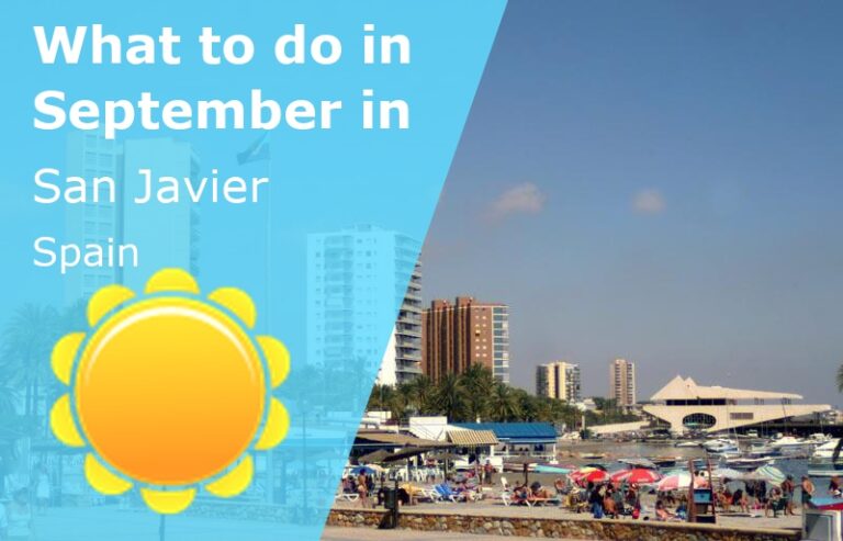 What to do in September in San Javier, Spain - 2024