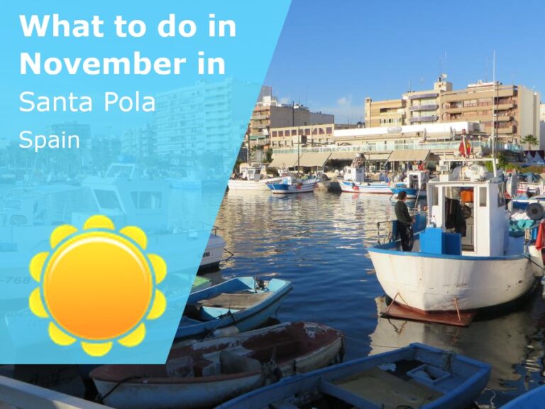 What to do in November in Santa Pola, Spain - 2023