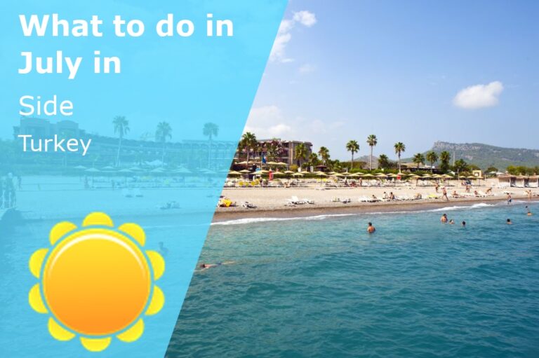 What to do in July in Side, Turkey - 2025