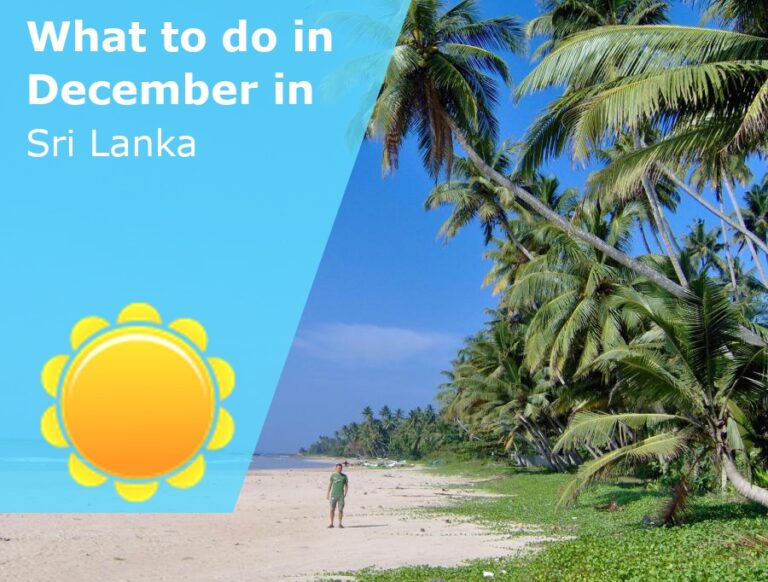 What to do in December in Sri Lanka - 2023