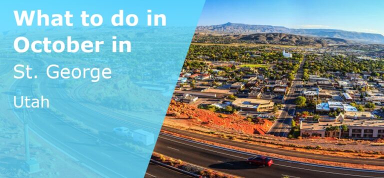 What to do in October in St. George, Utah - 2025