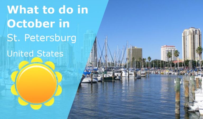 What to do in October in St. Petersburg, Florida - 2023