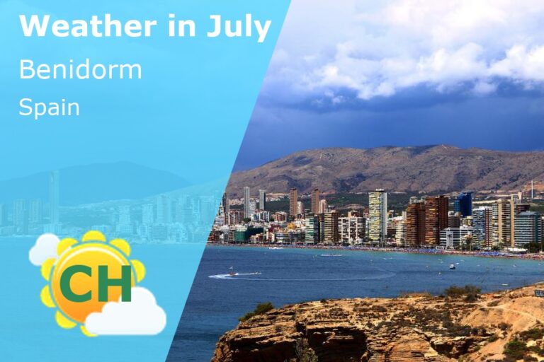 July Weather in Benidorm, Spain - 2024