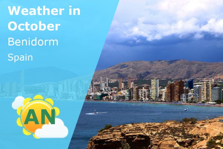October Weather in Benidorm, Spain - 2023